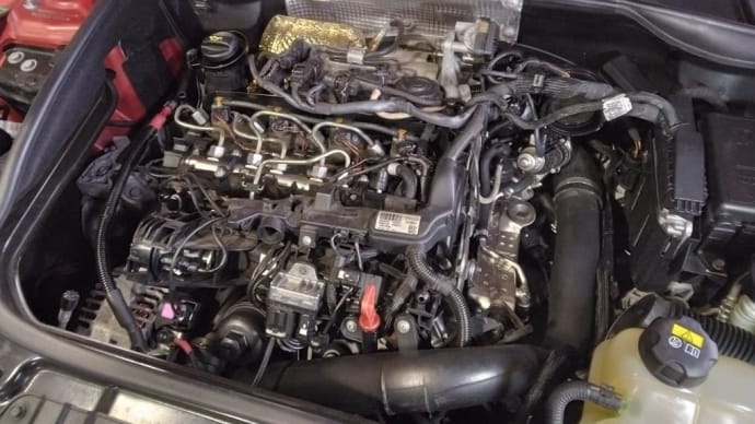 BMWミニ クーパーD(R61)エンジン警告灯が点灯