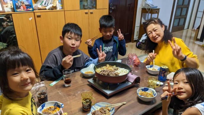 岸和田、山手のだんじりで久しぶりに泊りがけの孫の子守です