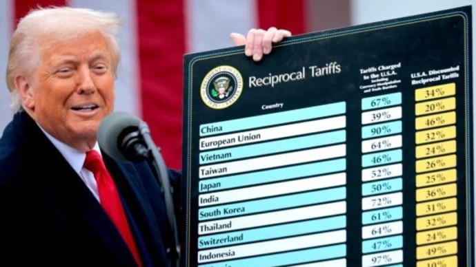 米国が70カ国との関税交渉で 「中国との経済関係縮小を求める条件」を検討