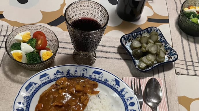 ◇ 今日の晩ごはん カレーライス