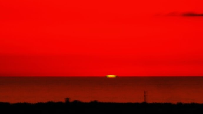 日本海夕景