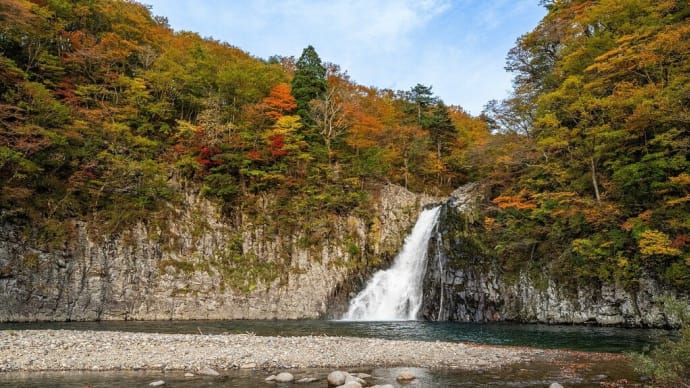 鳥海山麓の紅葉