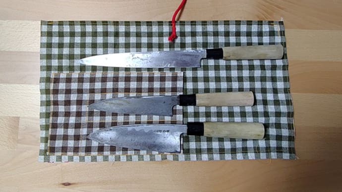 包丁ケースのNEW VERSIONを制作しました。