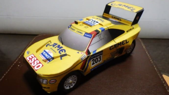 1/32 peugeot-405-T16を作ってみる-その2