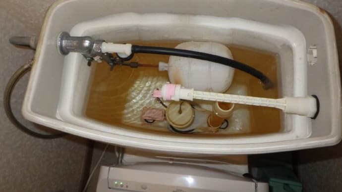 トイレのタンクの部品を交換した記事・・・千葉市