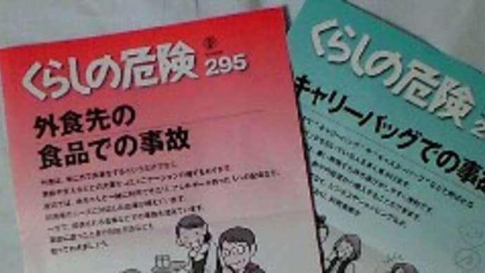 「くらしの危険」295号から
