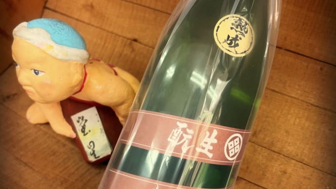夏こそ燗酒・・「睡龍きもと純米」