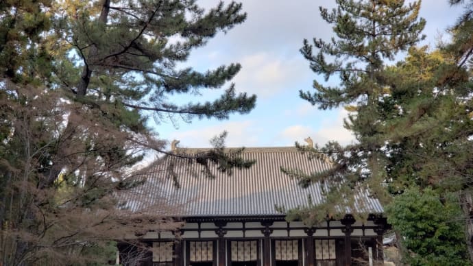 唐招提寺と天平の甍と人生幸朗師匠