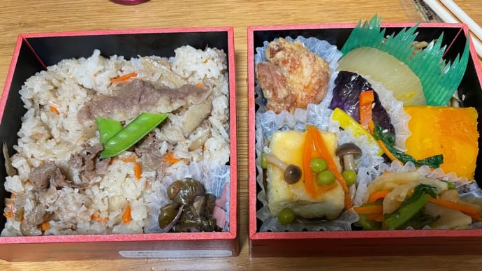 2段弁当 お惣菜のまつおか