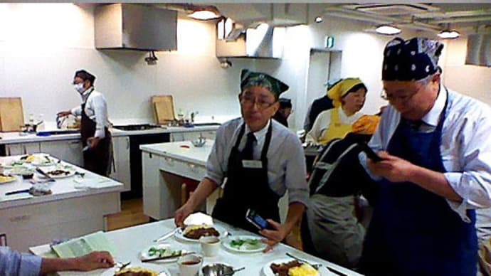 男の料理教室　ベターホーム銀座
