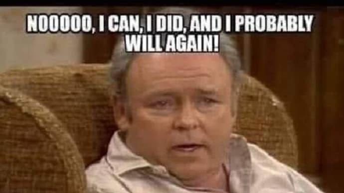 Archie Bunker Will Give His Famous Raspberry After His Response To The SJW.  😀😃😄😁😆😅😂🤣😈🤡🇺🇸