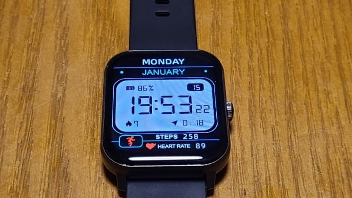 今日の通販(スマートウォッチ)