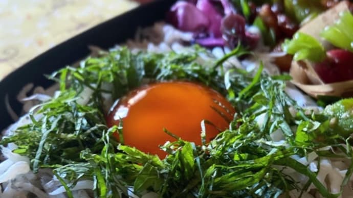 私弁⭐︎釜揚げしらす丼弁当♪