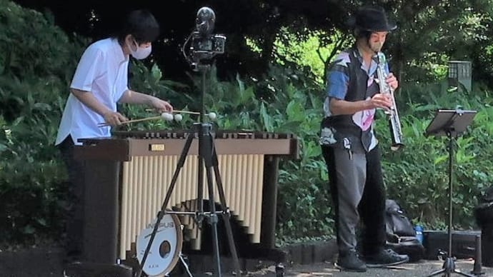 上野のフリーライブ