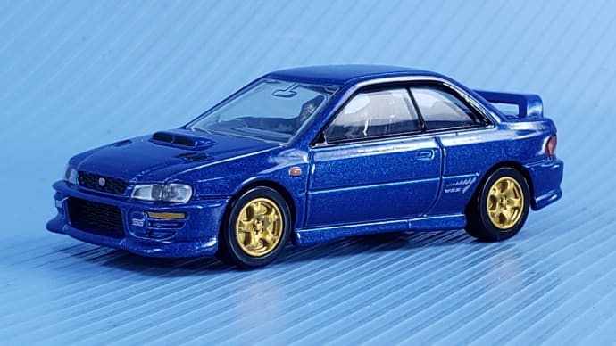 スバル インプレッサ WRX タイプR STIバージョン (ブルー) 
