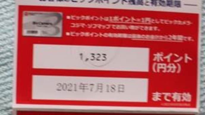 20210615ポイント期限