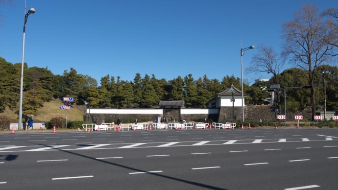 1月の霞が関:桜田門交差点から国道20号線・国会前交差点前まで PART1