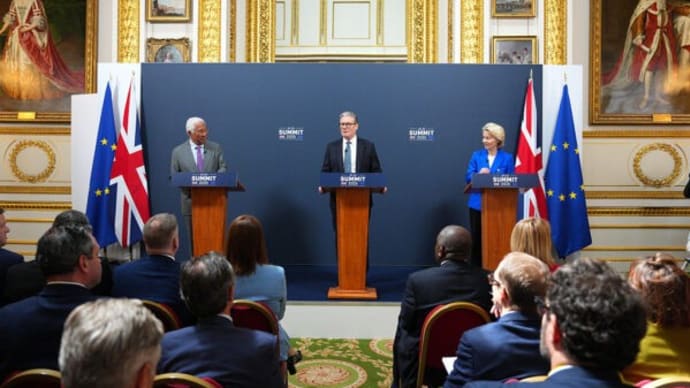 英国とEU 食品・防衛など4分野で新協定 関係修復に大きく前進