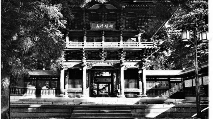 盛岡 報恩寺 剪画(切り絵)下絵 A3