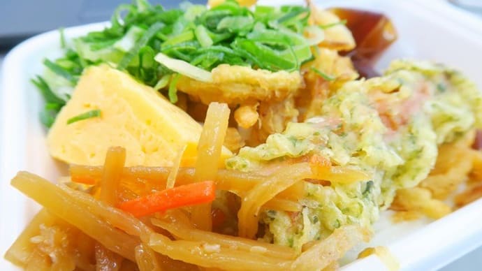 テイクアウトのうどん弁当は重宝しています~