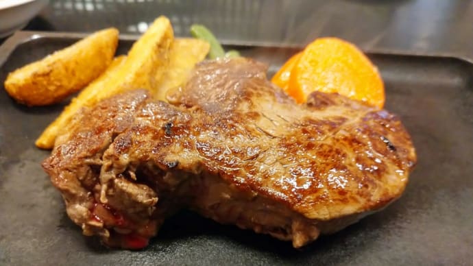 早目の晩御飯!ヒレステーキ食べましたよ~🤣🤣🤣