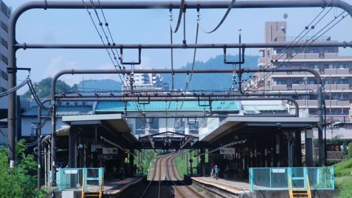 下り京王7000系被り付き(9)めじろ台駅へ【めじろ台駅:京王高尾線】 2021.AUG