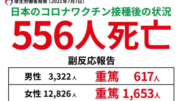 接種後の死亡 と 接種を原因とする死亡の違い