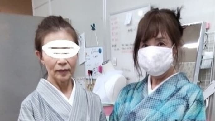 単衣の着物で~~