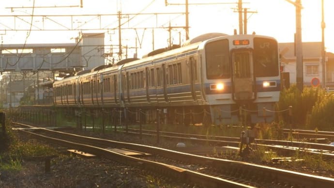 2023年8月21日 山陽線 213系2+2+2連
