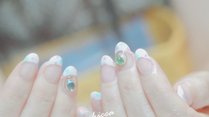 ~大人キュート♡カラフルフレンチ~