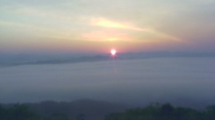 3日連続、美しい霧の海