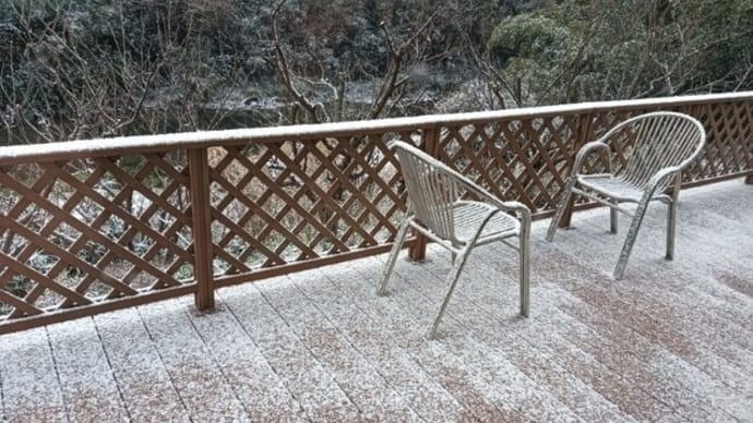 ソーラースイッチ取り付けと積雪