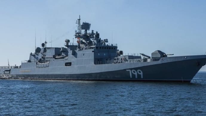 露、今度は最新鋭フリゲート艦が撃沈される!