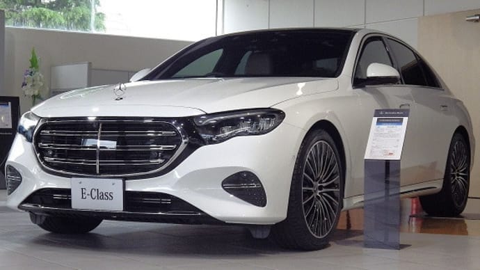 【エレガントなエクスクルーシブライン内外装が採用】メルセデス・ベンツ Eクラス 限定車「E 200 Edition Exclusive」 展示 in メルセデス・ベンツ富山