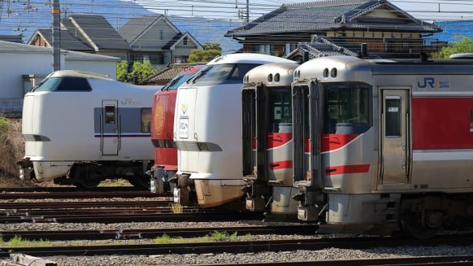 奈良特急のまほろば,いにしへ車両を撮影~向日町付近にて_25/04/21
