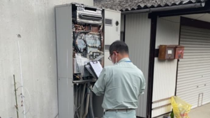 給湯器が故障しました