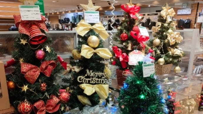 一気にクリスマスムード!