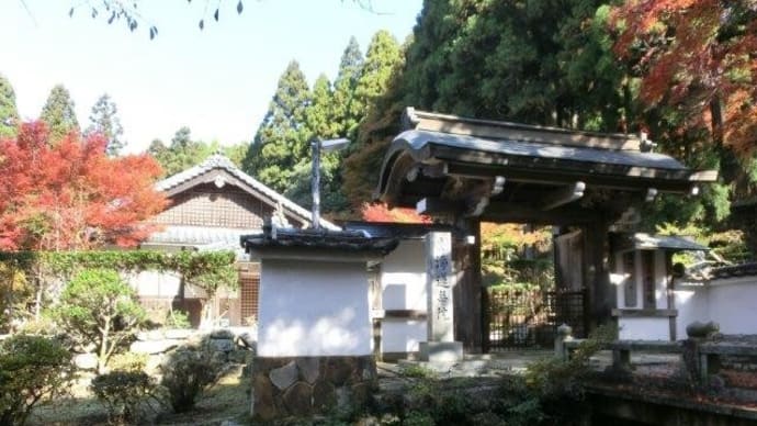 大原秋景色3 大原の三千院へ