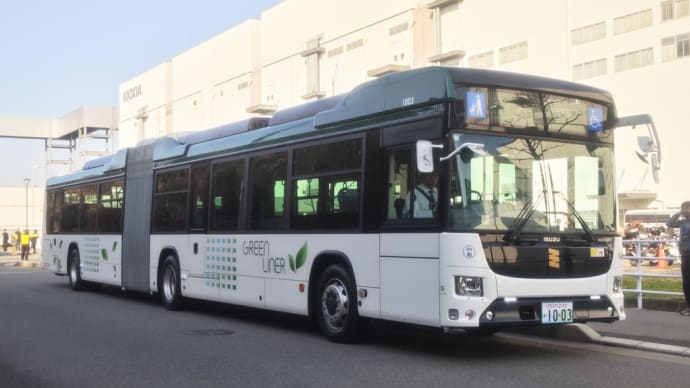三重交通の新たな連節バス!その名は“GREEN LINER”