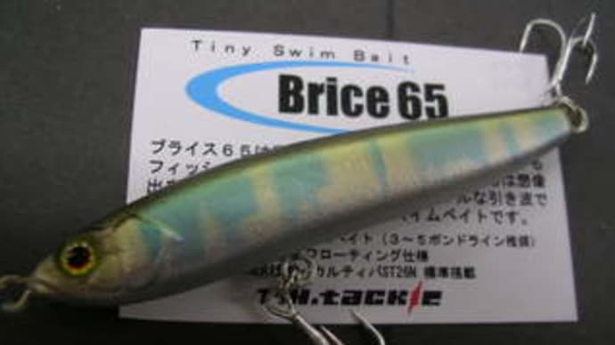 THタックルのブライス65入荷しました