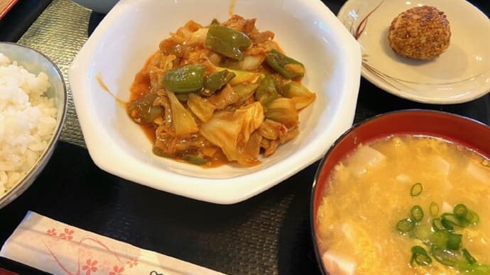 3/18(土) 回鍋肉 他(名古屋学芸大学Canteen)