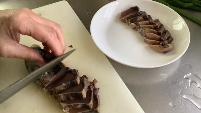 鰹のタタキ(^.^)スプリングバレー?