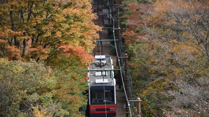 もみじ狩り　神奈川県足柄下郡箱根町　箱根・芦ノ湖（2）大涌谷