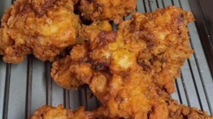今夜のめし 韓国風鶏唐揚げ