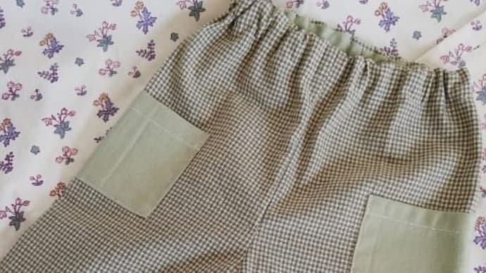 孫ちゃんのハーフパンツ