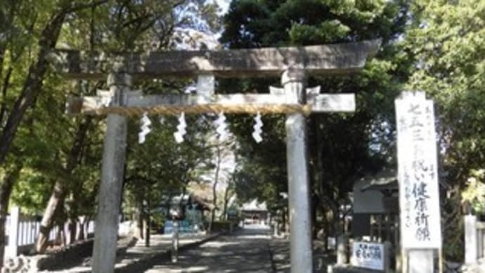 大井（おおい）神社  in 静岡県島田市大井町