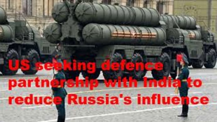 US seeking defence partnership with India to reduce Russia's influence: Report.