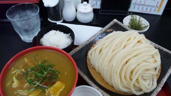 大阪(玉造)・極楽うどんTKUでMKカレーつけ麺