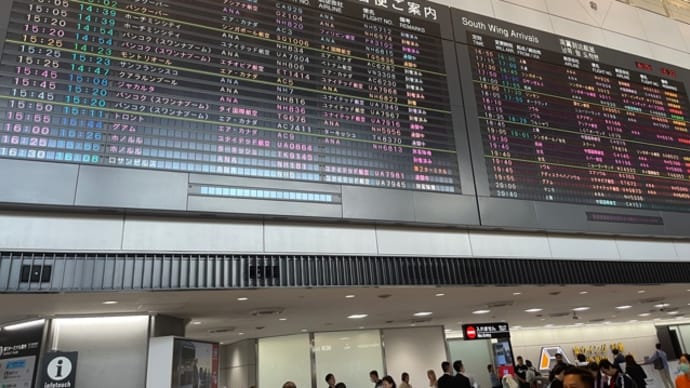 3ヶ月ぶりに帰国