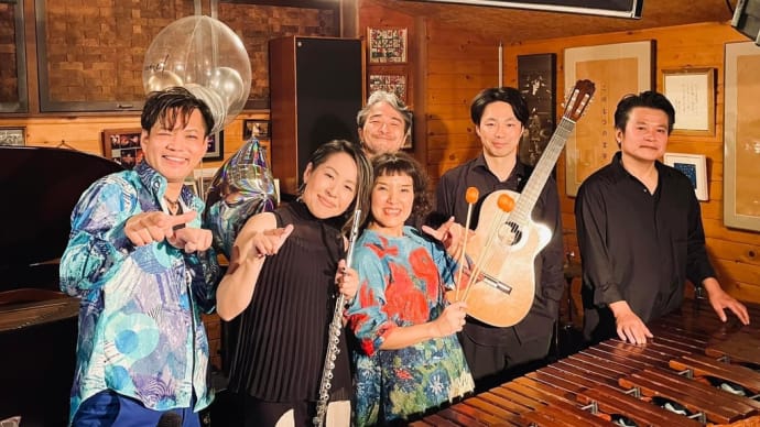 亀井恵ボッサ・マリンバだョ!全員集合!LIVEレビュー✨
